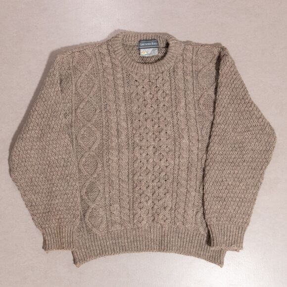 Christopher Hayes Other - VTG Christopher Hayes Cable Knit Pure New Wool Fisherman Sweater Small Ireland